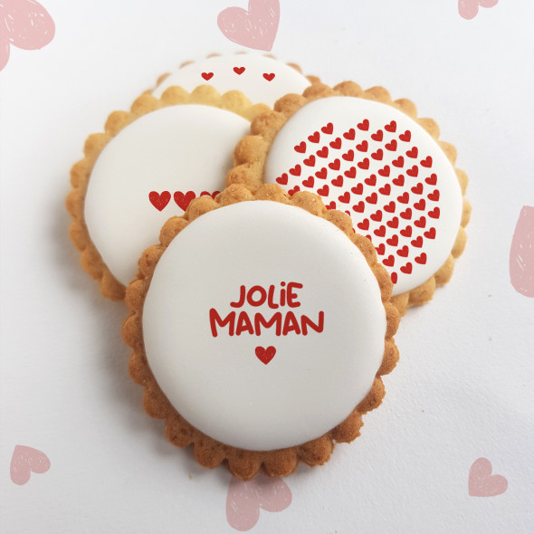 Biscuits sur le thème de la fête des mères